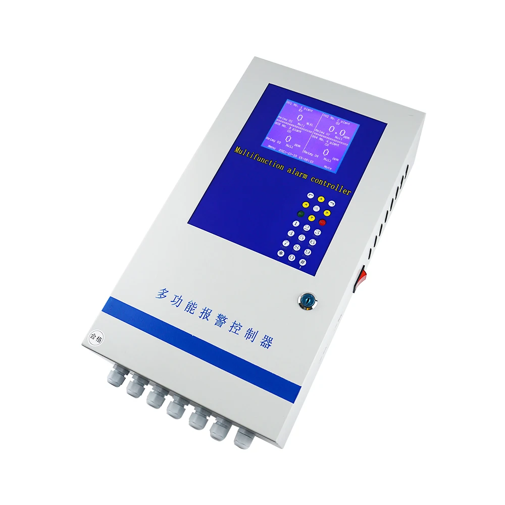 

LCD Display Multi Channels Gas Alarm Controller Gas Control Panel
