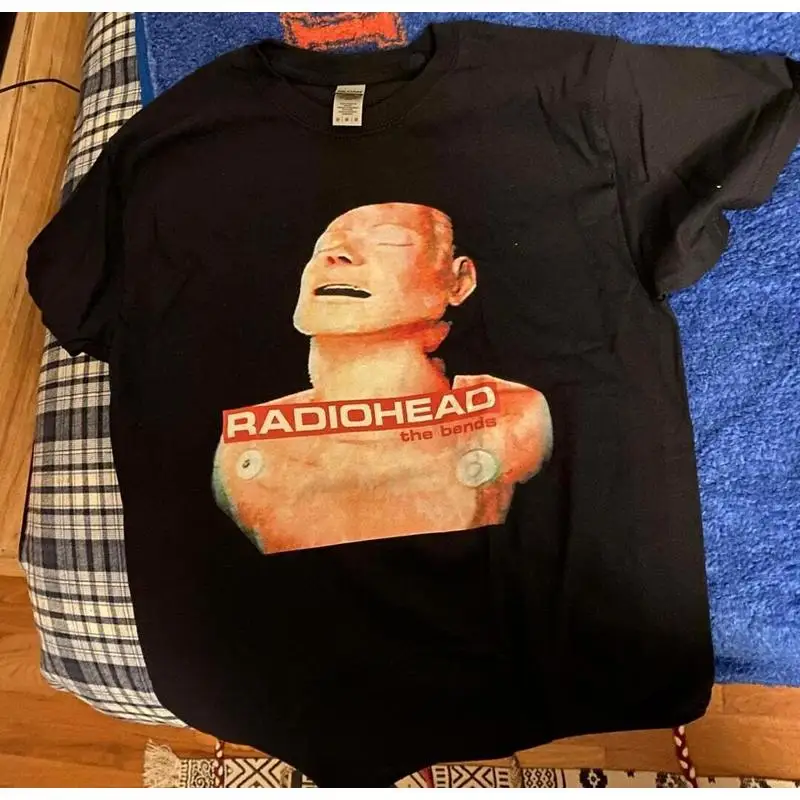 Radiohead The Bends Albums Basic Black T Shirt Classic