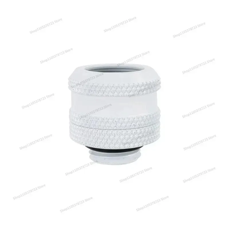 For G1/4 Black/bright Silver/white 14MM Hard Pipe Connector Hand Screw Connector Hard Fast TYKN-K1410 V4