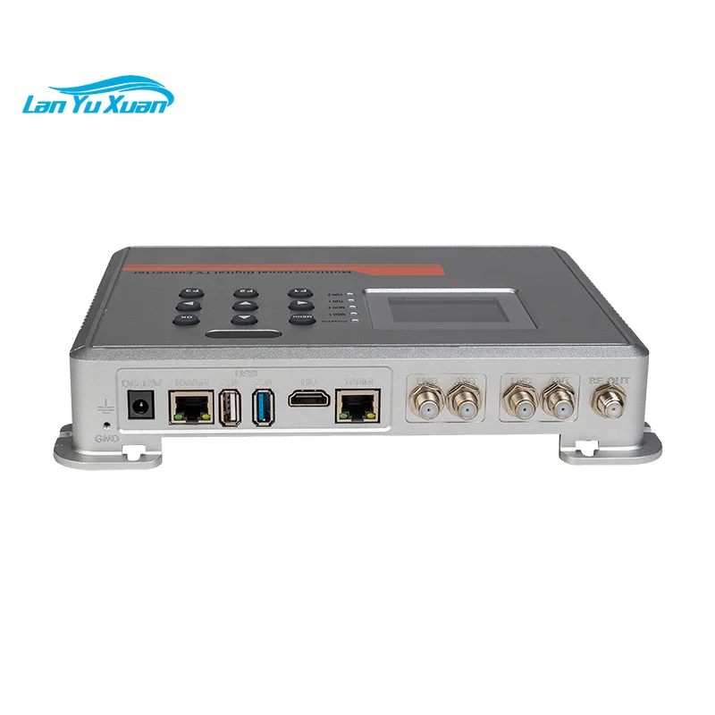 Dual Tuner RF DVB-S/S2 DVB-T/T2 DVB-C Digital RF  Modulator With CI Slot
