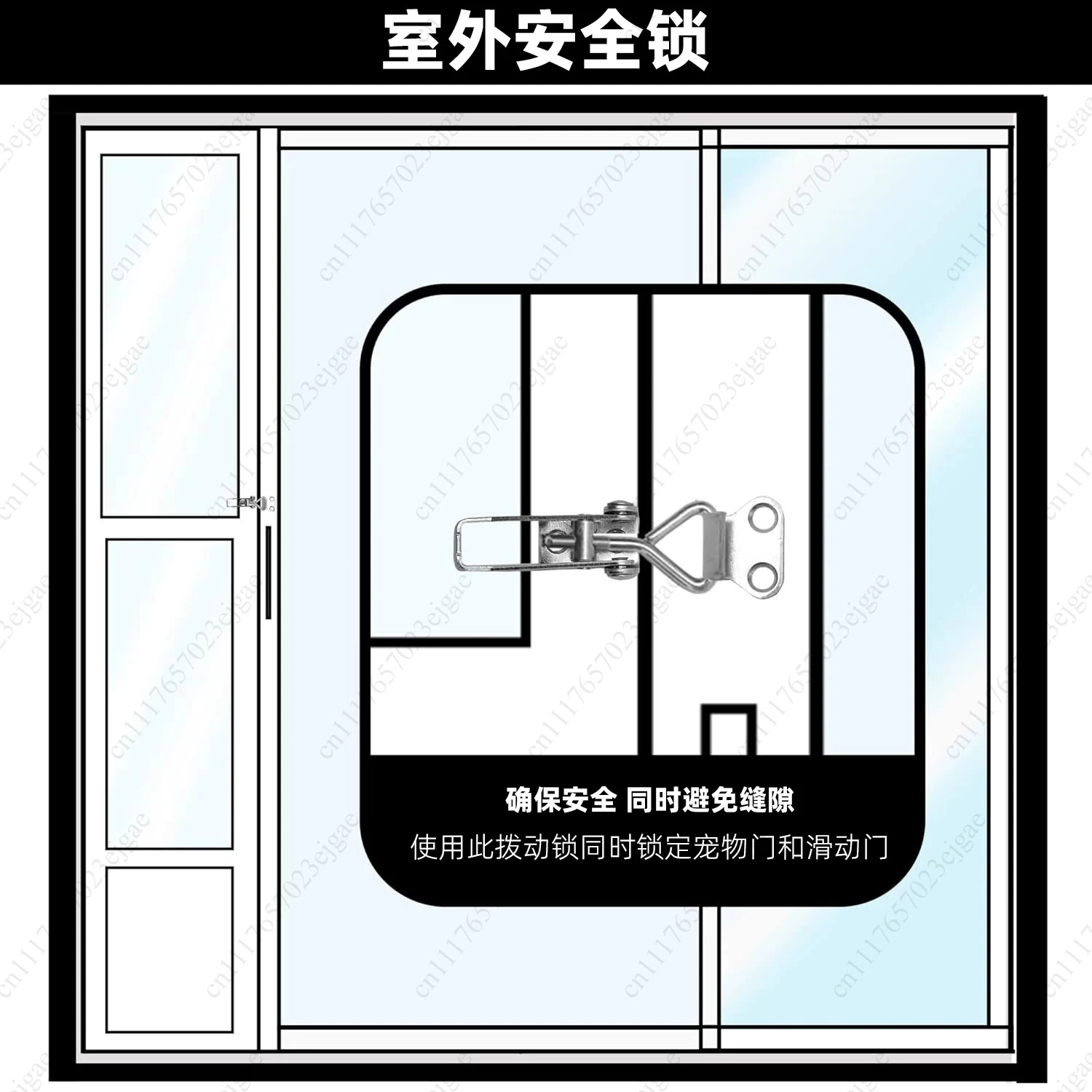 Dog entry and exit wall mounted fully automatic safety retraction system, fast and silent white braking system material, pet