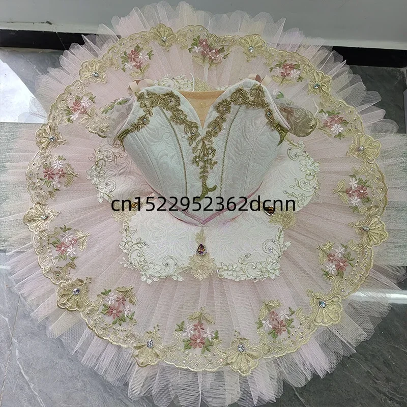 

Костюм для балета «Сахарная фея» (Туту), профессиональная одежда для выступлений для женщин и девочек, индивидуальный размер, костюм для балета «Щелкунчик»