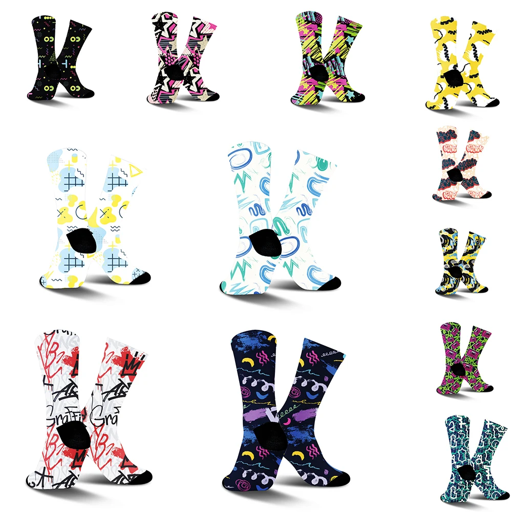 

Riding fans, put on moisture-absorbing, wear-resistant socks with fun designs and let cycling become a fashion spectacle now.