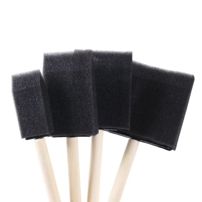 20Pcs Sponge Brushes, Different Size Sponge Paint Brush, Foam Paint Brushes for Painting, Staining, Varnishes, Art Craft
