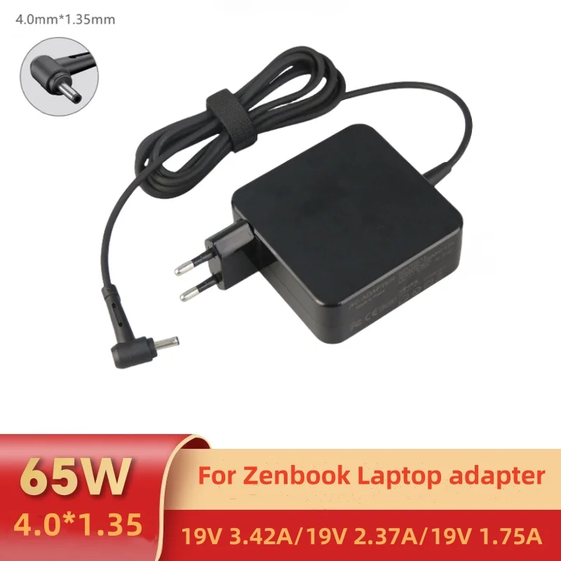 

19 В 3,42 А 65 Вт 4,0*1,35 зарядное устройство адаптер для ноутбука Asus Zenbook UX32VD UX305CA ux31a x201e ux305f s200e ADP-65DW