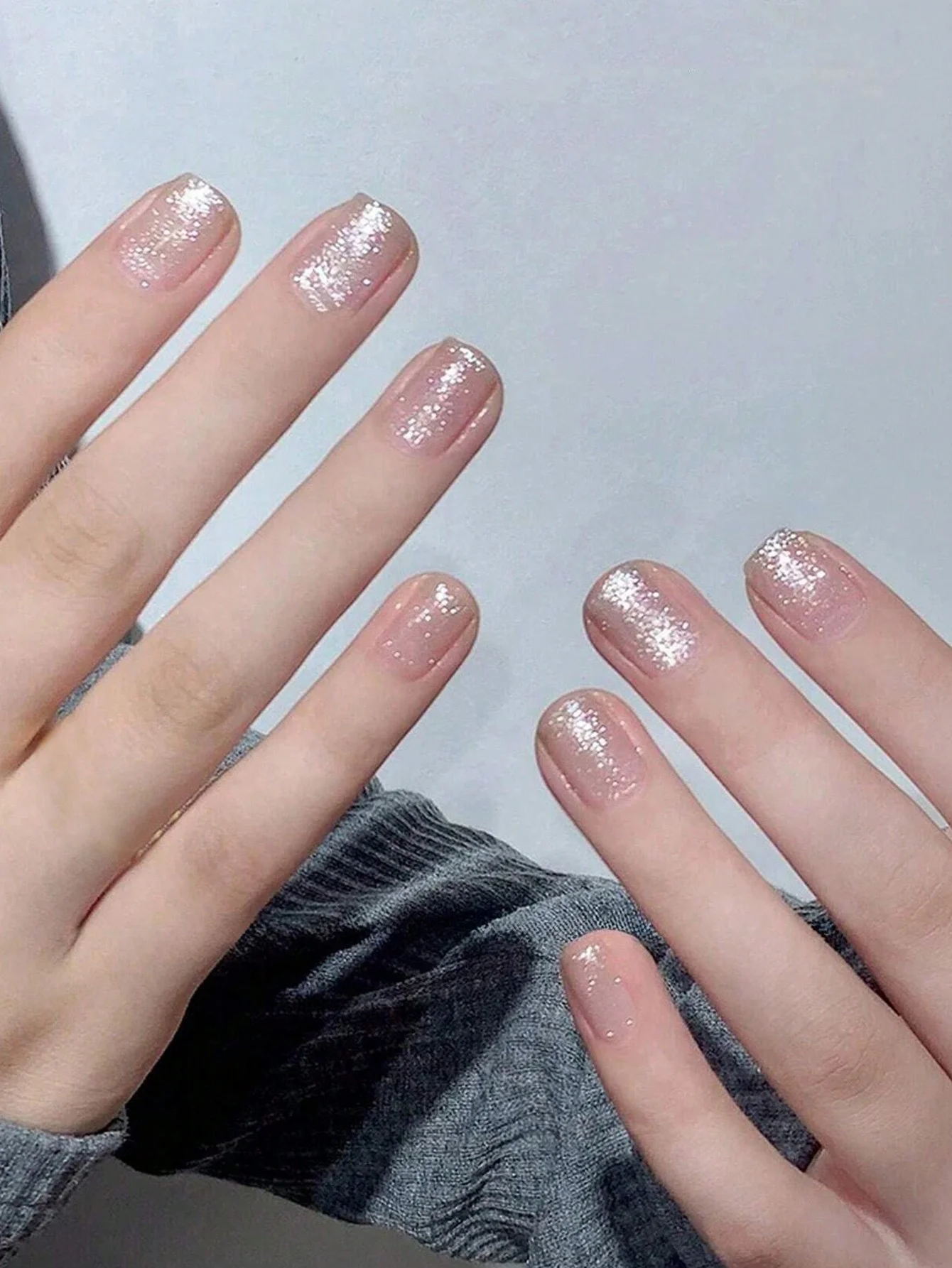 Vernis à ongles Gel de manucure haut de gamme, coque blanche aurore, perle blanche laiteuse, pur, paillettes, besoins d'occasion, 15ML, 1 pièce