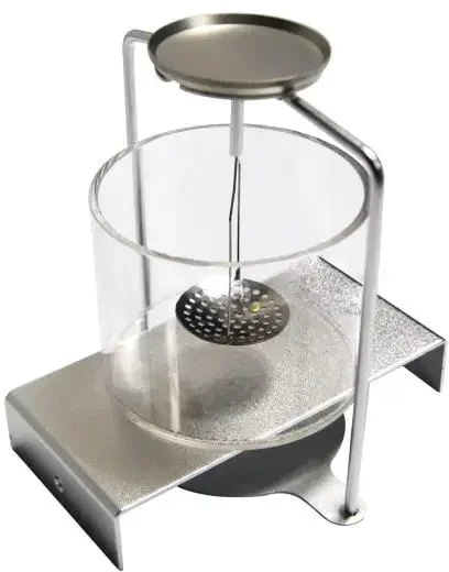 Electronic Balance Jewelry Static Hydrostatic Weighing Device, Including U-shaped Bridge, Bracket, Gemstone Basket, and Water Cu