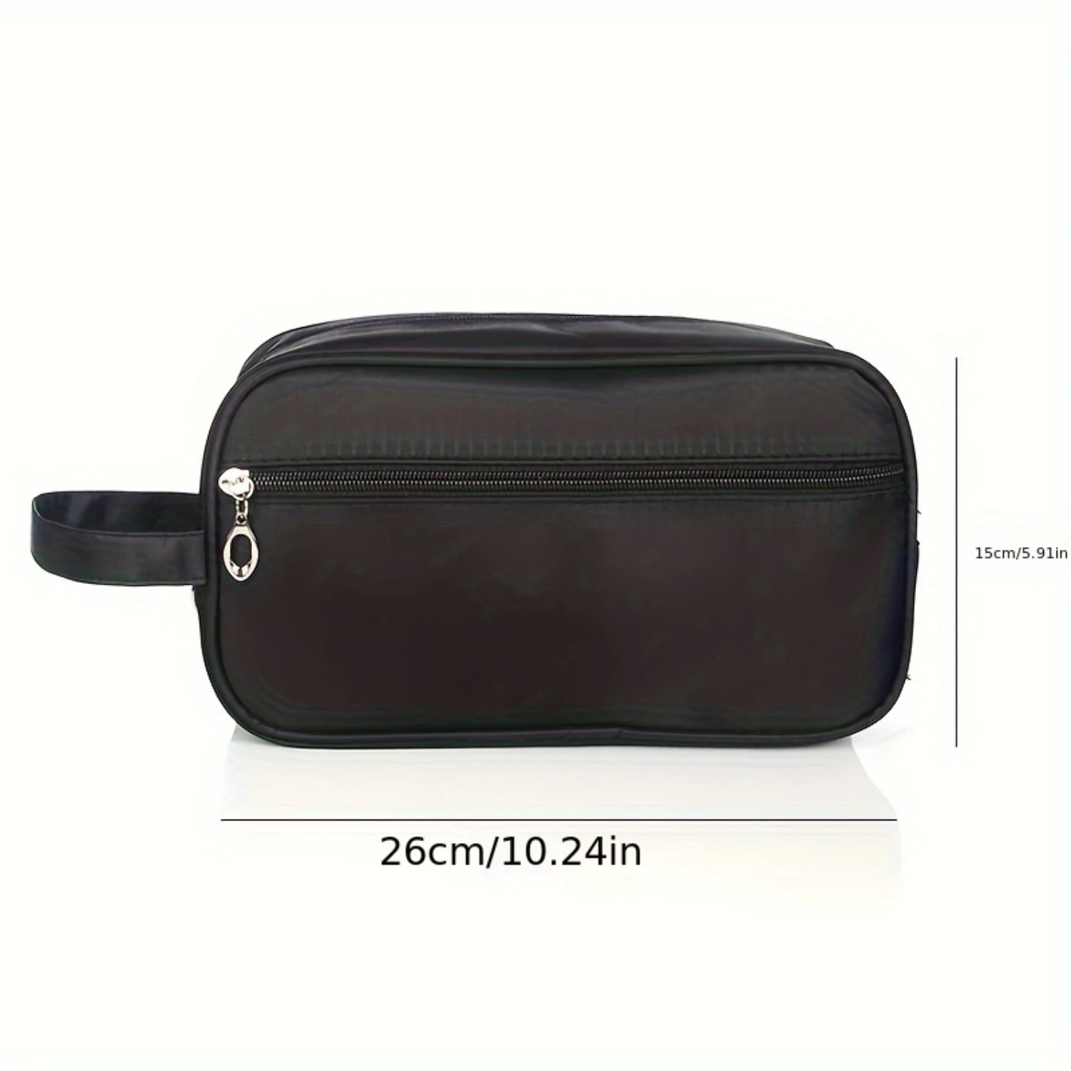 1pc Mens Portable Waterproof Large Capacity Travel Toiletry Bag, Wash Shaving Bag, Grooming Toilet Bag Mini trash bag Trash bag