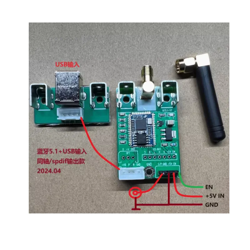 

Coaxial/spdif output+USB input