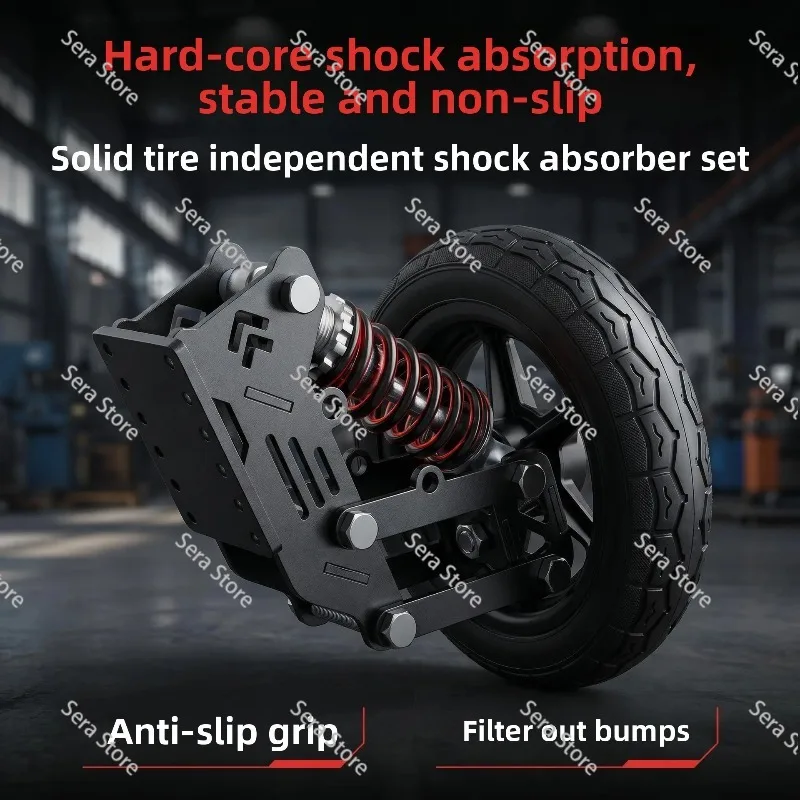 Novice Electric Vehicle Shock Absorption Balance Auxiliary Wheel Three Essential Winter Shock Absorption