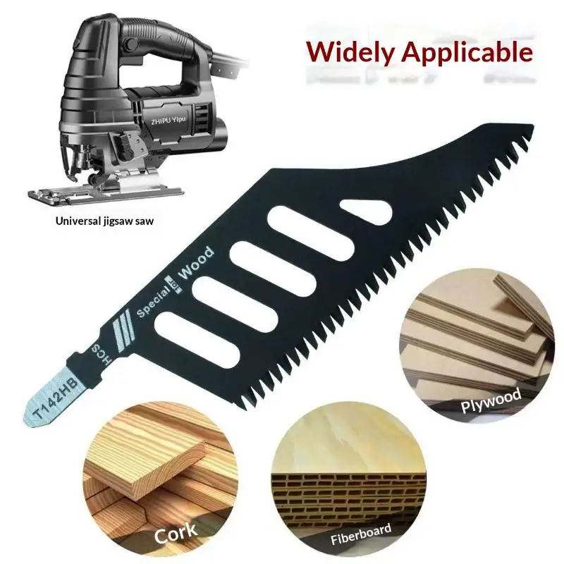 

T Shank Flush Cutting Replacement Blades Curved Jigsaw Blade For Precision Cuts Precision Ground Teeth