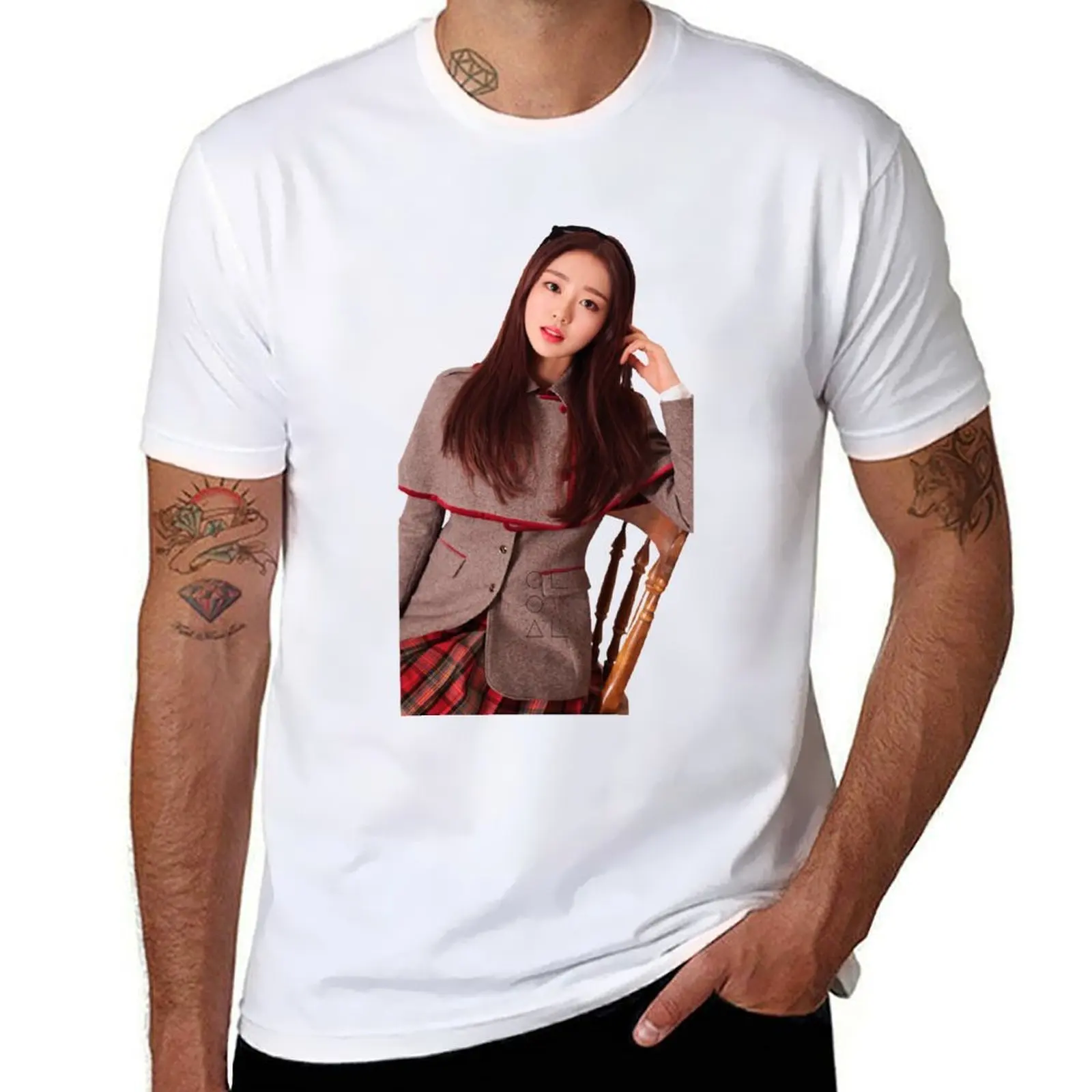 Yves de loona, camiseta oficial para sesión de fotos, camisetas para hombre, paquete de camisetas de algodón para hombre, camiseta gráfica