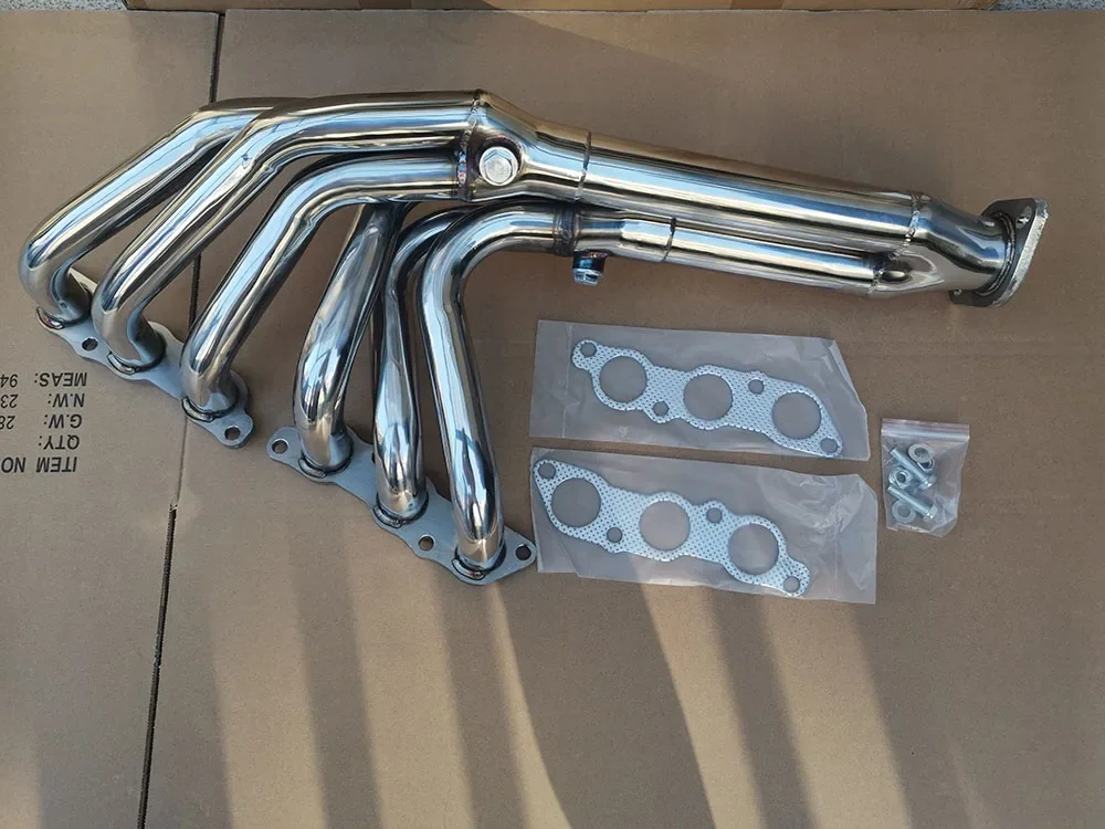 STAINLESS STEEL RACING EXHAUST MANIFOLD HEADER FOR TOYOTA SUPRA MK4 3.0L NA 2JZGE - Image 2
