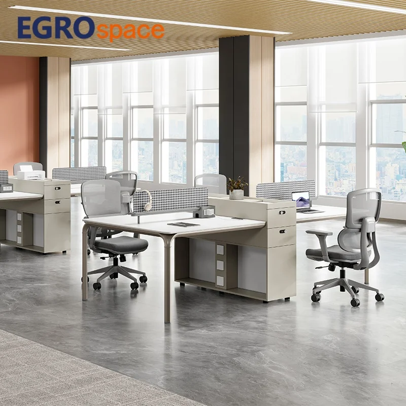 

Projects Computer Modern Staff Modular Partition Coworking Workstation Desk