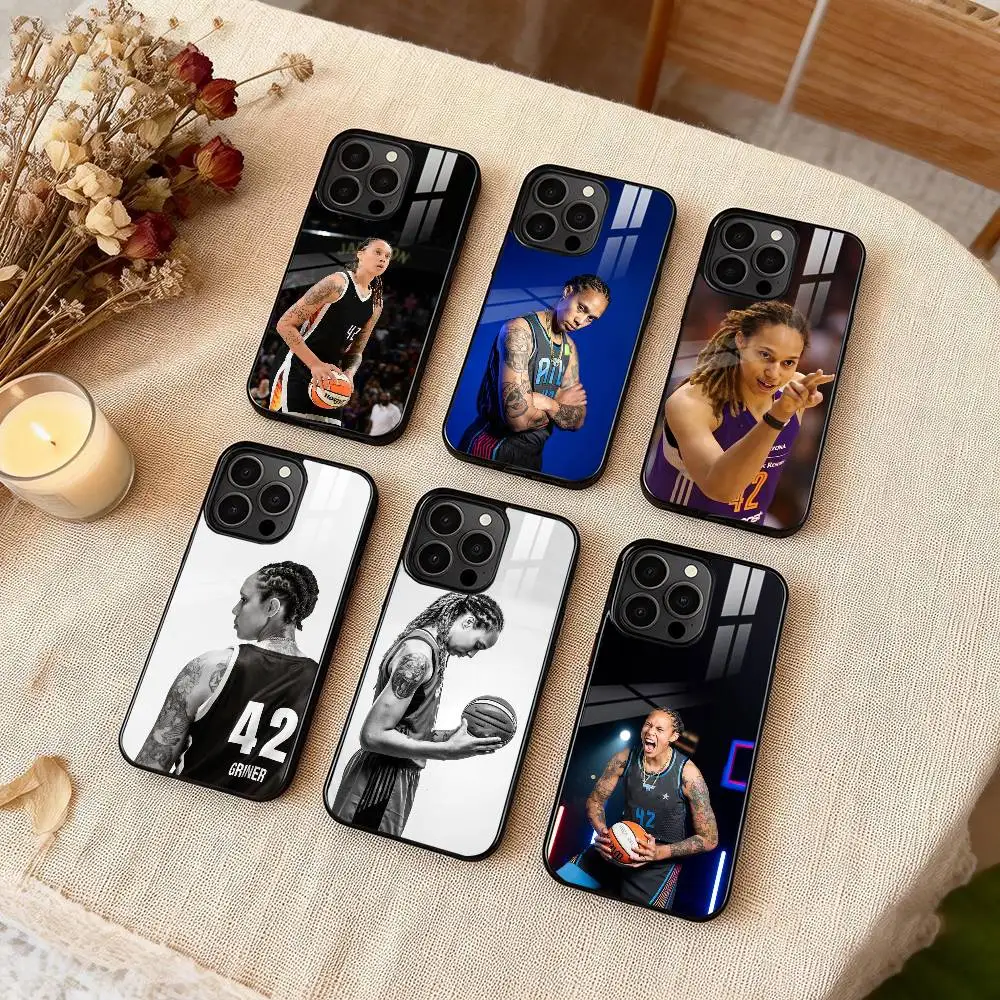 

B-Brittney Griner 42 Phone Case For iPhone 17,16,15,14,13,12,Plus,Pro,Max For Magsafe Magnetic Wireless Charge