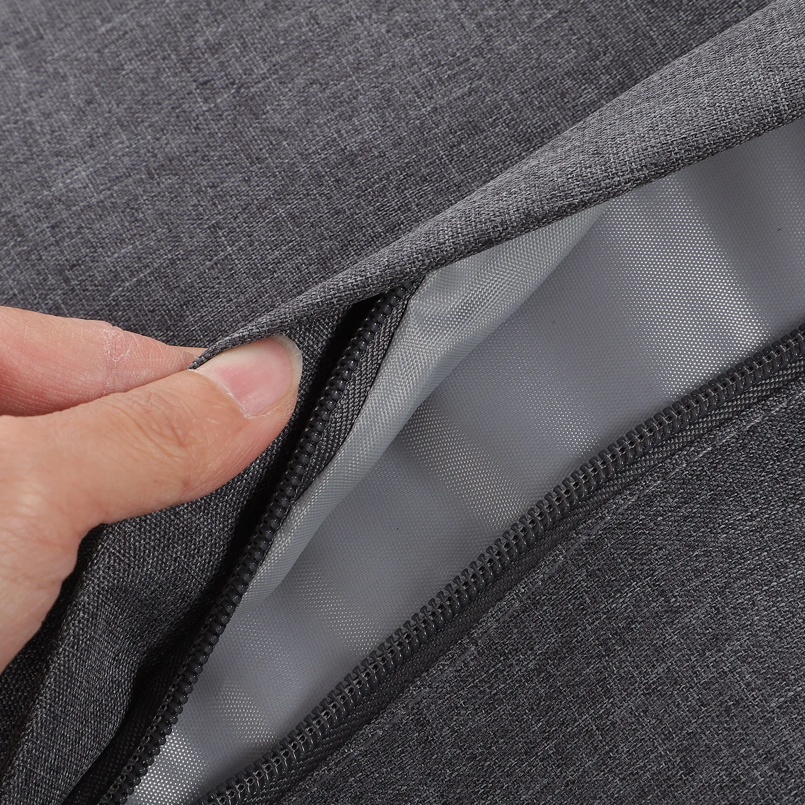 Laptop Sleeve Bag Shockproof Portable Carrying Case Polyester Fabric for Travel and Outdoor Use