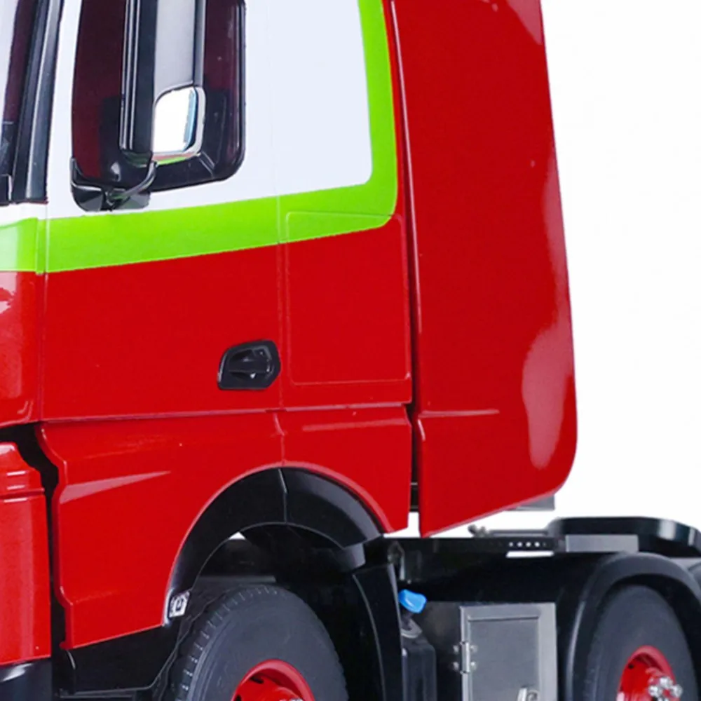 RTR LESU RC 1/14 トラクタートラック メタルシャーシ 8×8 DIYキャビンカーモデル ライト・サウンド・スモークユニット付き 組み立て済みおもちゃ ギフト THZH1509