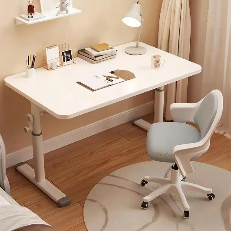 Hand Crank Adjustable Height Desk Computer Desk & Office Ergonomic Study Table Home Office Writing