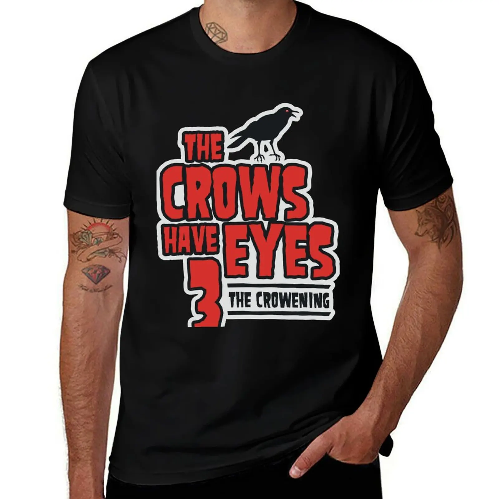 The Crows Have Eyes 3 The Crowening Classic T-Shirt Summer Print Short Sleeve Tee T-Shirt