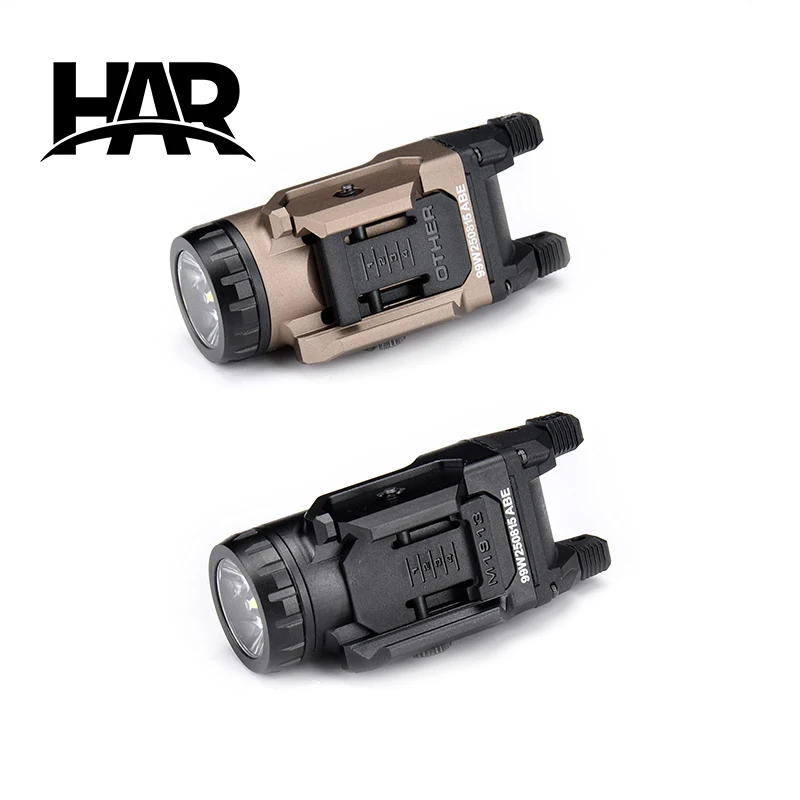 WADSN Foxtrot2R F2R 700 Lumen Tactical Flashlight Rail Locating Design Compatible With 20mm Rugged Outdoor Bright Portable Light