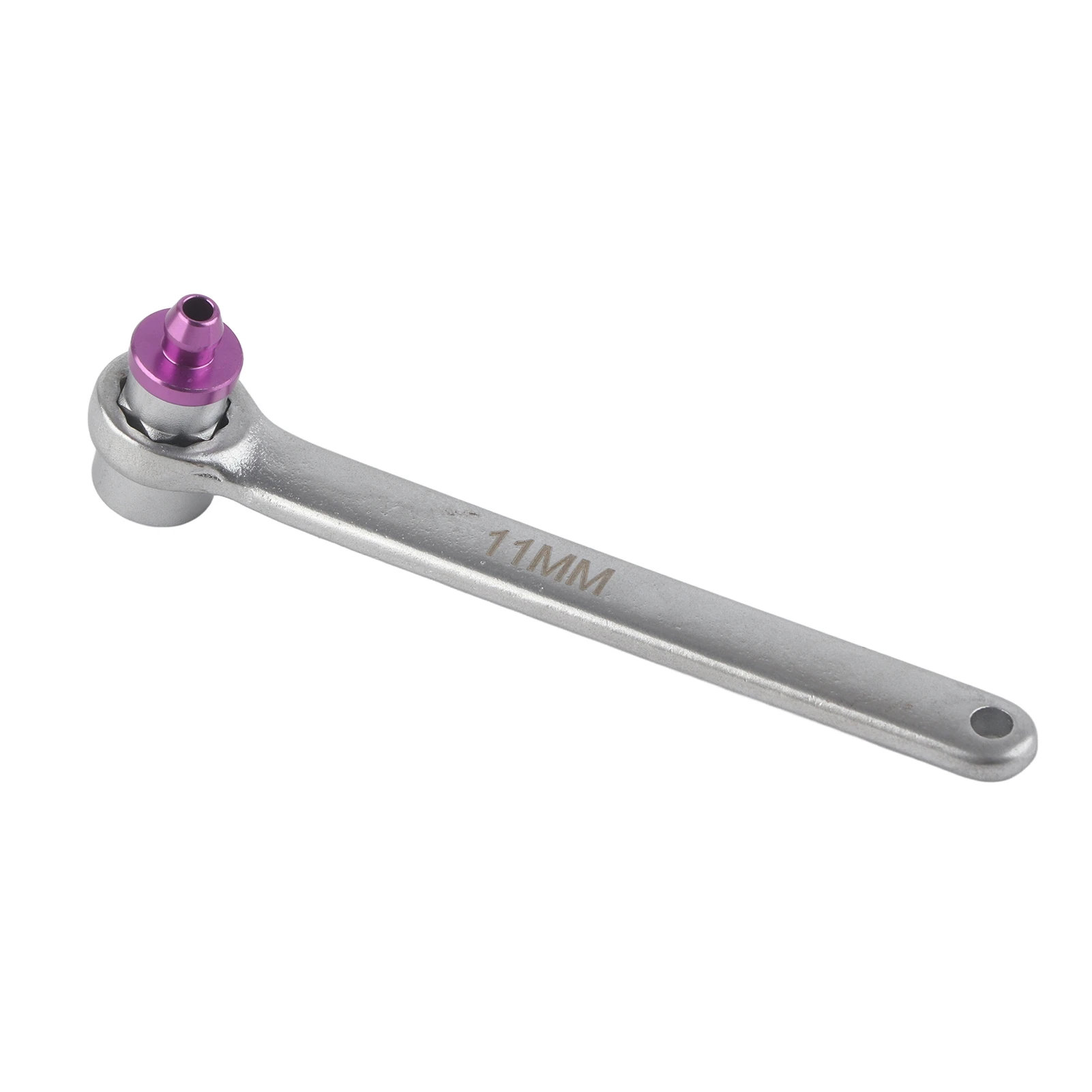 Brake System Bleeding Tool 11mm Brake Fluid Bleeder Wrench Steel Brake System Bleeding Tool for Car Truck Motorcycle