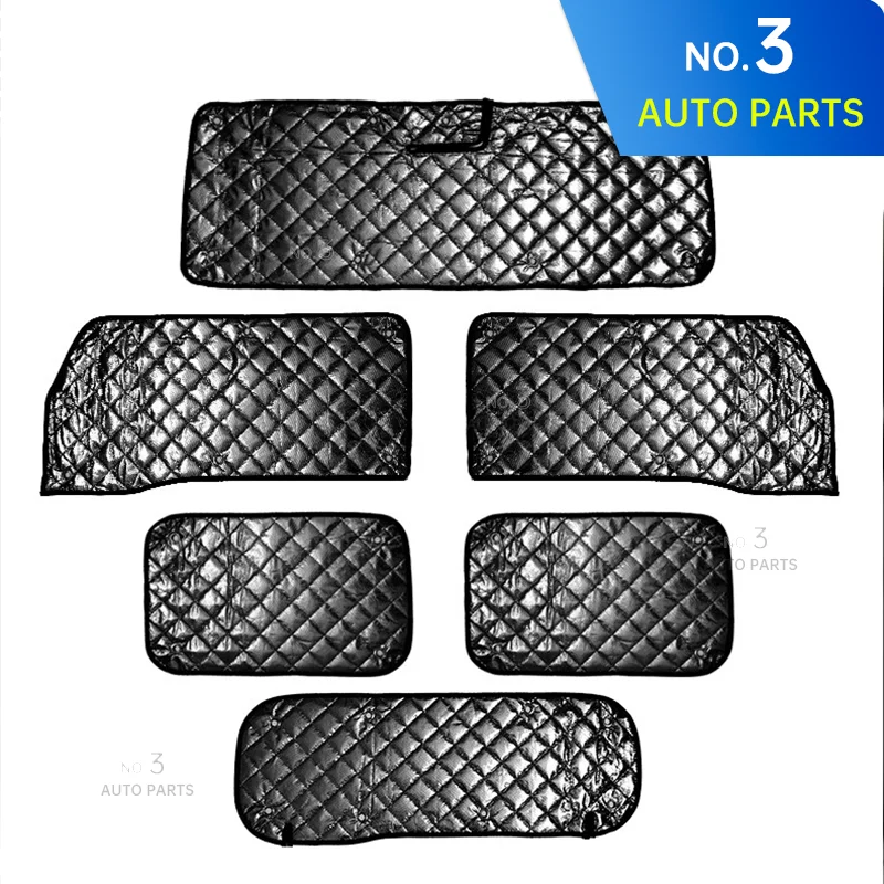Windshield Sunshade Kit  For Suzuki Jimny JB64 Sierra JB74W 2019 2022 6 PCS Sunshade Car Sunshade Shade