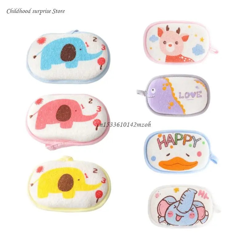 

Newborn Bath Sponge Toddler Bath Foam High Absorbent Child Skin Friendly Sponge Dropship