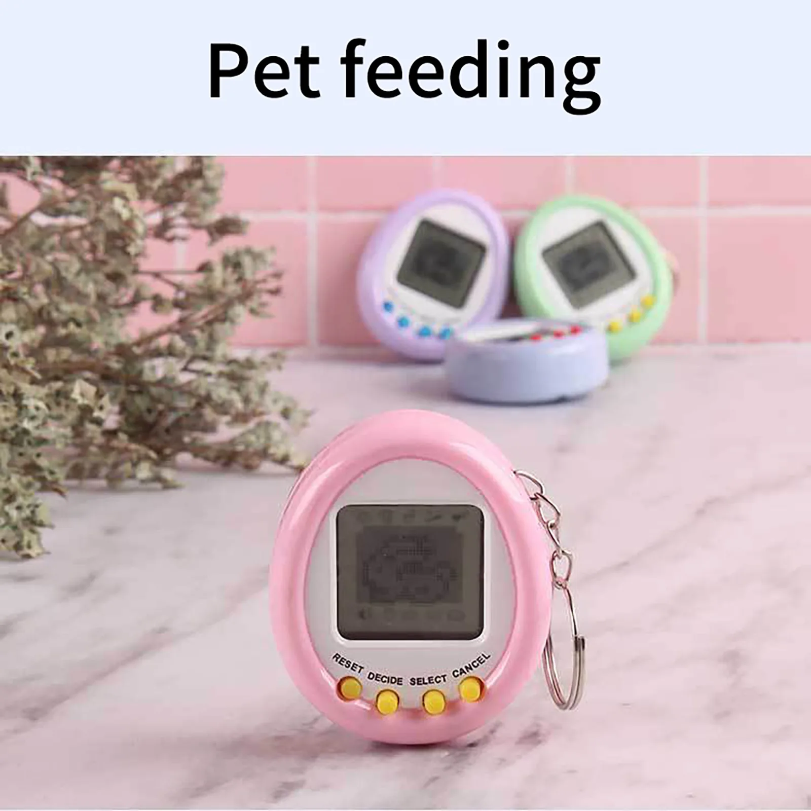 Creative Tamagotchi Electronic Pet Toy Keychain Game Machine Kids Gifts Educational Funny 90s Nostalgic Virtual Cyber Pet Toy