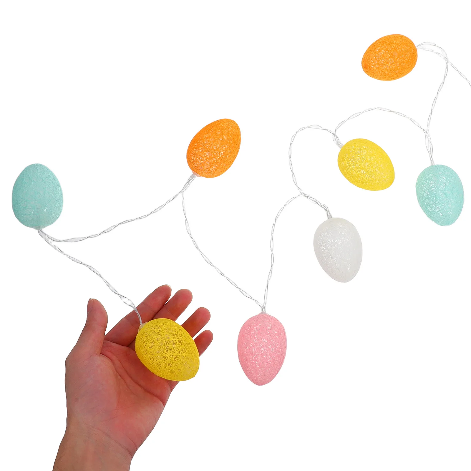 Easter Egg String Lights Led Operated Garland For Window Tree Party Outdoor Holiday Decorations Centerpiece