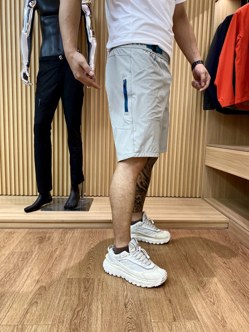 

Lightweight Outdoor Men's orts Five-ket Loose Fit Summer New Arrival Qui Dry Straight Leg Zipper mid Waist Casual Pants