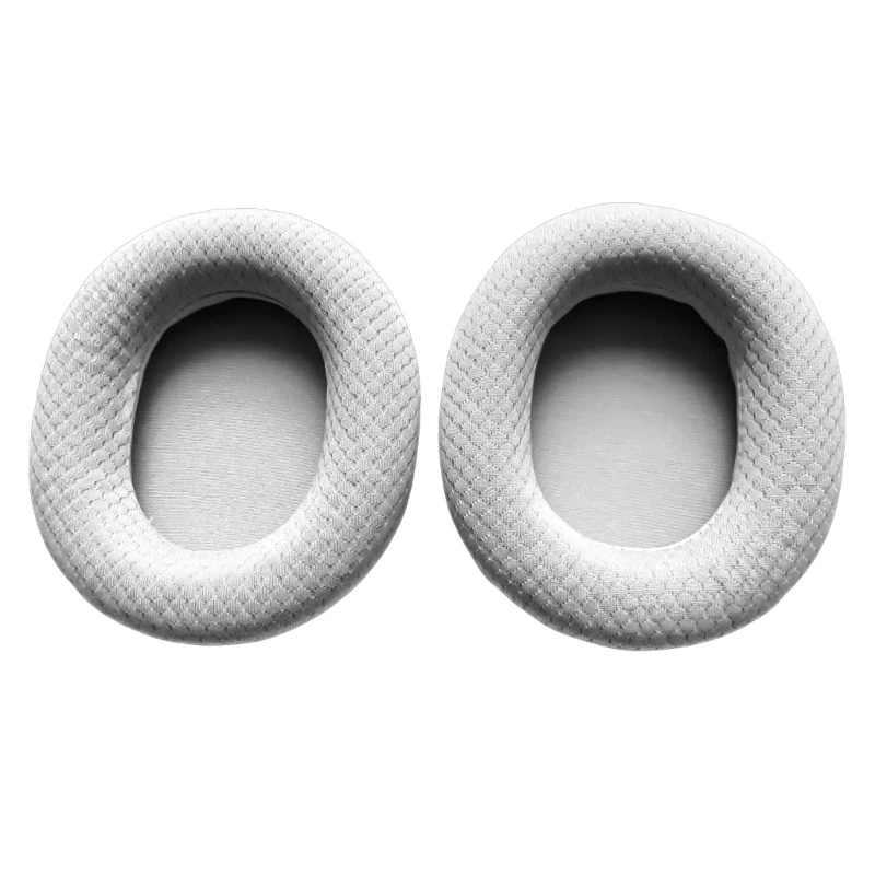 1 ペア交換用イヤーパッド Arctis 1/3/5/7 オンイヤーヘッドフォン用ソフトレザーイヤークッション低反発スポンジイヤーマフカバー