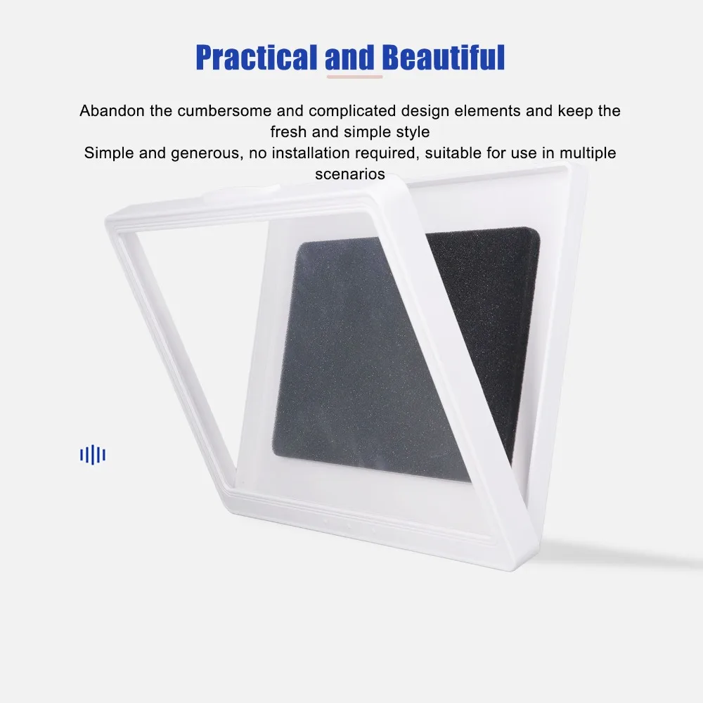 Plastic Bathroom Tablet Case 180° Rotatable Black White Tablet Stand Anti Fog Sealed Protective Cover Tablet Holder