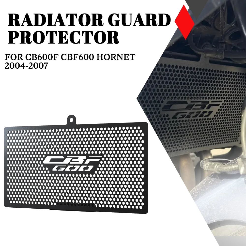 

FOR Honda CB600F CBF600 Hornet CB 600F CBF 600 2004 2005 2006 2007 Radiator Guard Protector Grille Cover Protection Accessories