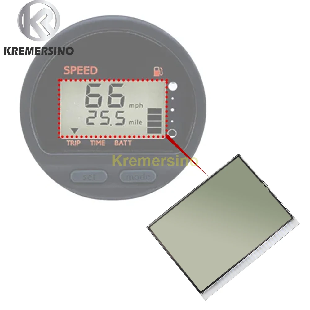 Dashboard LCD Display 6Y58350TD000 for Yamaha Digital Multifunction TACH Tachometer/Speedometer for Black Back Cover Only