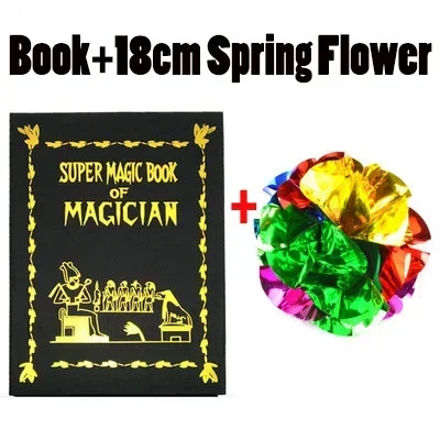 Magic Dove Book – Object Appearing Book Trick Stage Illusion Magia Gimmick Props Comedy Magic for Magicians Party Performance