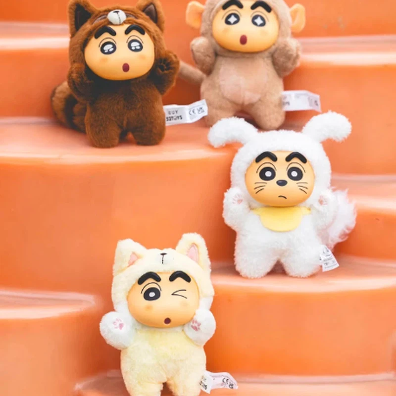 Nuevo producto en Stock, 52 juguetes Xiao Xin, caja ciega de cola grande, colgante para mochila, adorno de escritorio, regalo sorpresa para vacaciones de Navidad