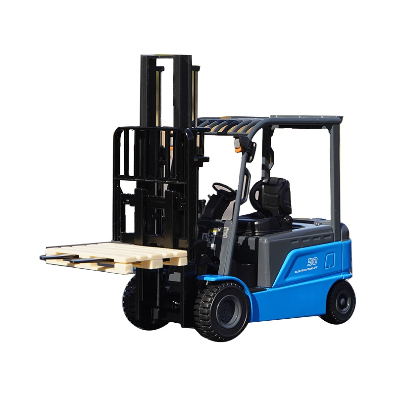 High Quality 1:25 Byd Cpd 30 Diecast Electric Forklift Engineering Machinery Toy Model for Gift, Toy