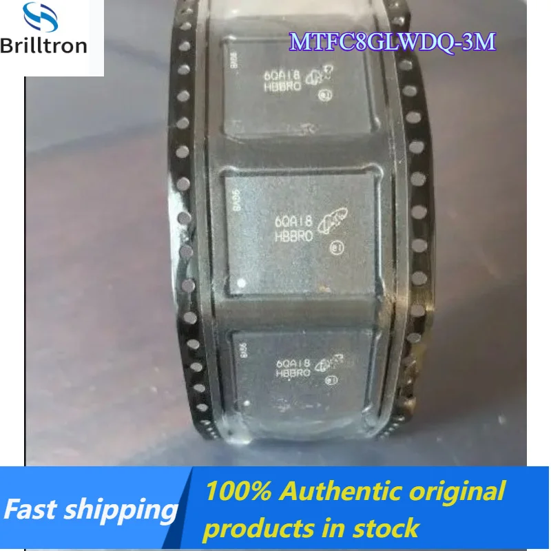 

1/5PCS 100% Original MTFC8GLWDQ-3M AIT Z HBBR0 HBBRO Original stock fast shipping.