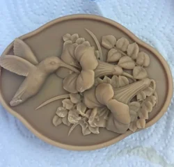 Mold Silicones Soap Mold Take Honey Handmade Food Grade Mould Aroma Stone Molds Hummingbirds In The Flowers CIQ,EEC,CE / EU PRZY
