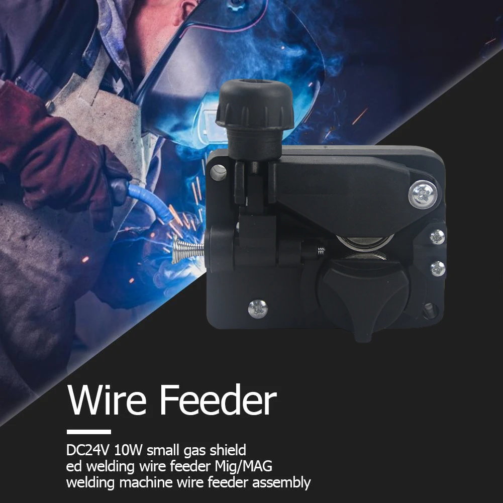 DC12V/DC24V Wire Feed Welder Motor Feeding Speed 1.5-12 M/min Mig/MAG Welder Wire Feeder Machine Welder Wire Feeder 0.6-1.0mm