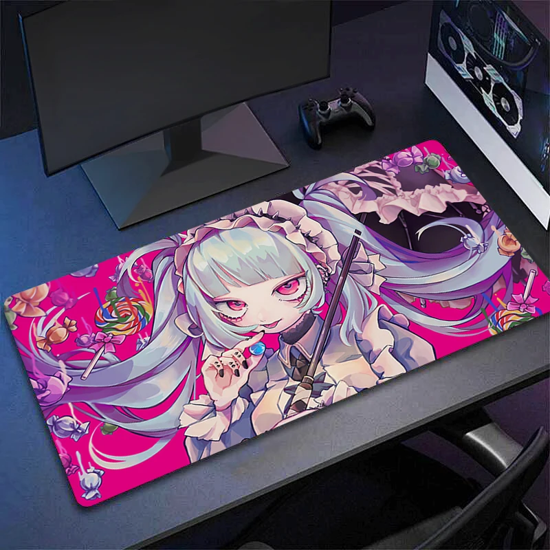 Mouse Pads Anime Sexy Girls Ultra-Smooth Non-Slip Ideal For 900x400 Gamers Mouse Pad Shock-Absorbing Design Protect Your Desk