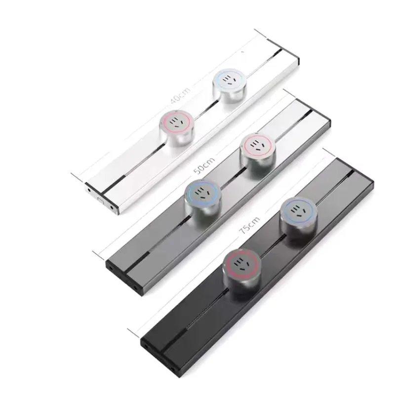Side cabinet mobile electrical socket row plug national standard track socket