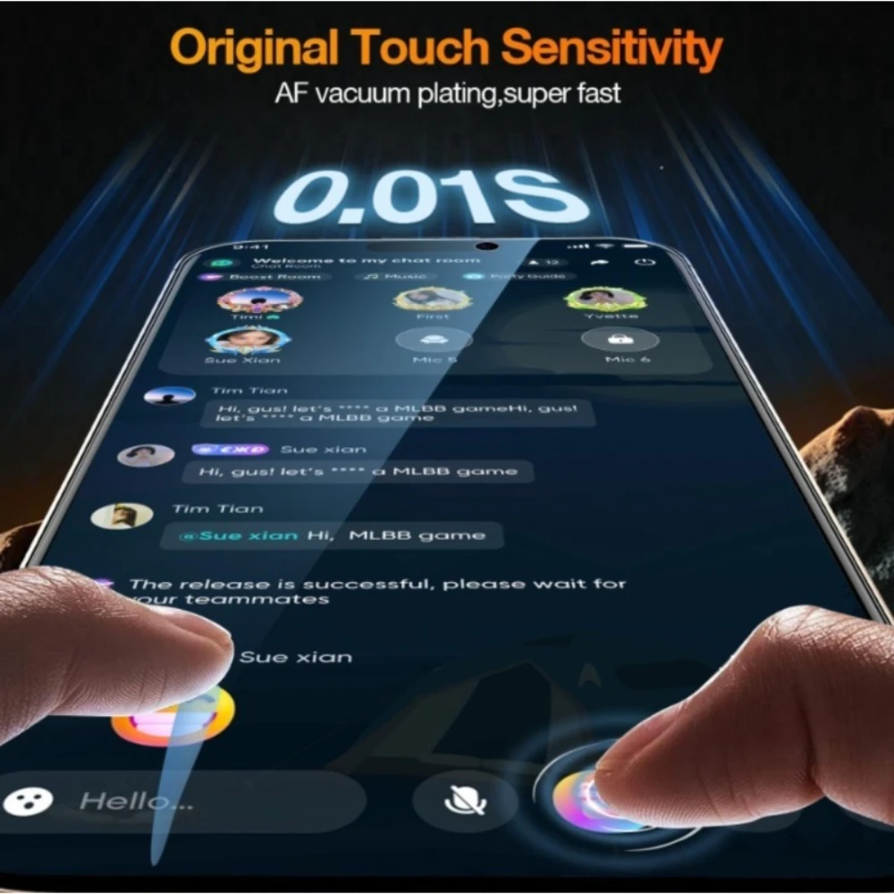 NNBILI 3 Stück 360-Grad-Vierseitige Anti-Spionage-Displayschutzfolie mit Ein-Klick-Installation für iPhone 16 17 18 Pro Max Serie – Detail 5