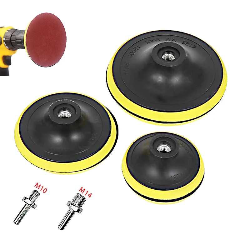 Abrasive Polishing Disc Tools Sandpaper Abrasives for Car Motorcycle Metal Wood Carving Disc 125mm100mm Dril Grinder Sanding Kit