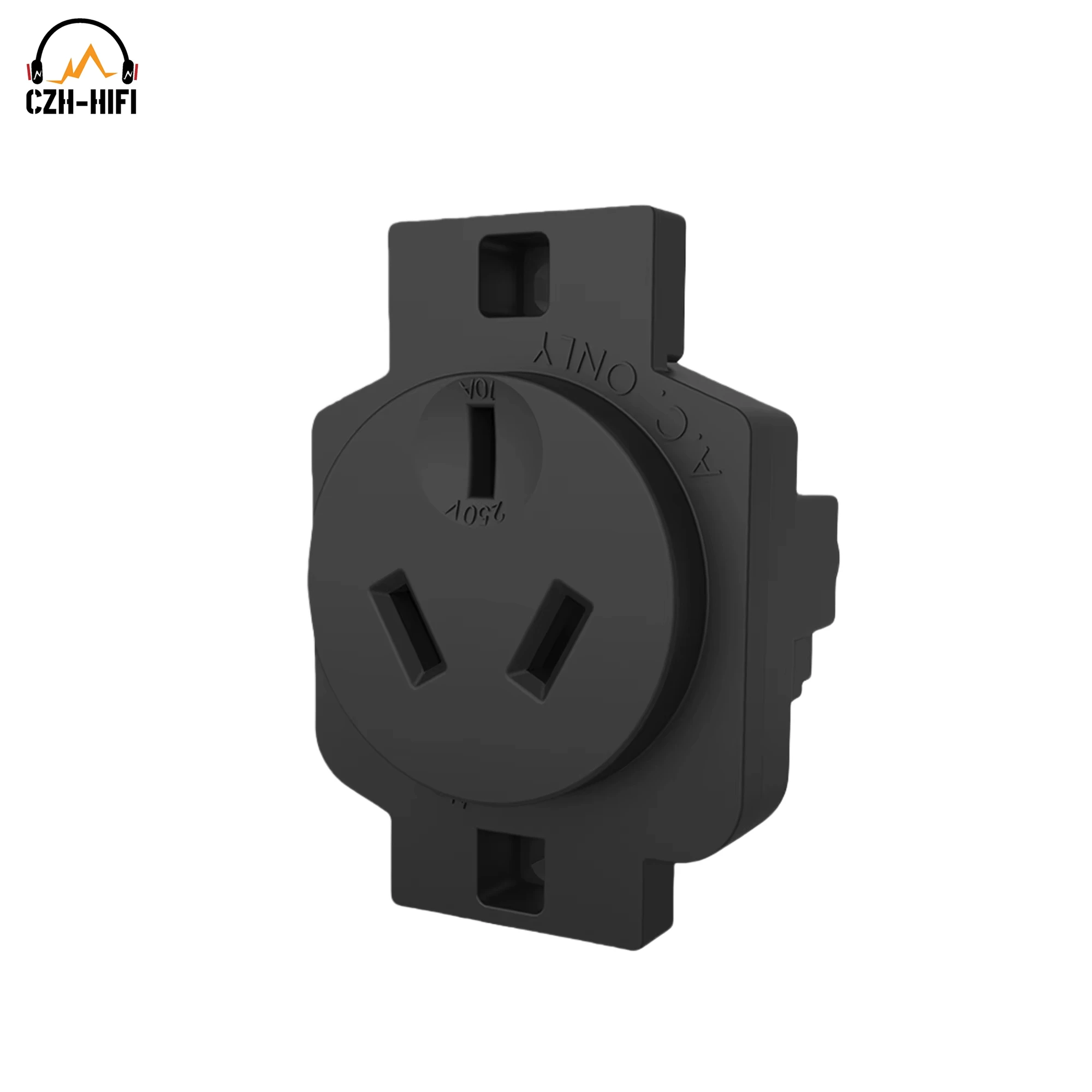 

1pc Viborg Hi-End AU Standard 3pin Female Power Socket Electric Cord Inlet Jack Connector Receptacle 250V 15A