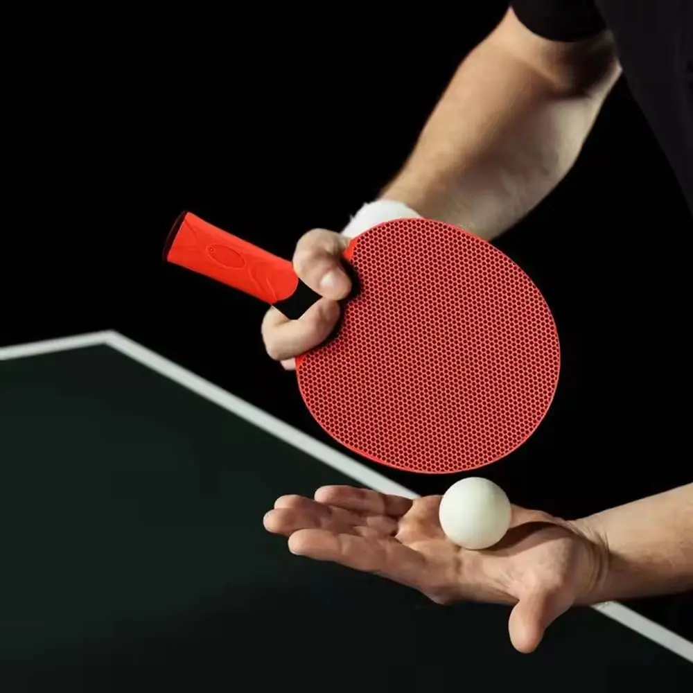 Tischtennisschläger mit bequemem Griff, Silikon, professioneller Ping-Pong-Schläger, Tischtennisschläger für Studenten und Anfänger