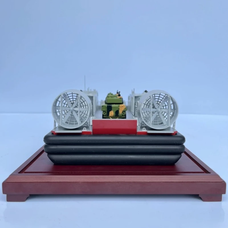 41 سنتيمتر وسادة هوائية الهبوط الحرفية نموذج سبيكة الانتهاء من نموذج باخرة جمع قارب هدية ديكور المنزل مع غطاء غبار