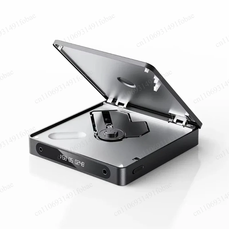 Portable Stereo CD Player with Long Battery Life and  Audio Transcription Support