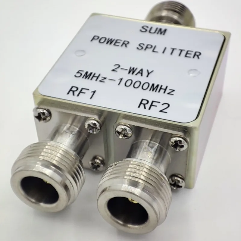 One-second Power Splitter 5MHz To 1000MHz RF Power Splitter, Splitter, Broadband Design, Low Insertion Loss