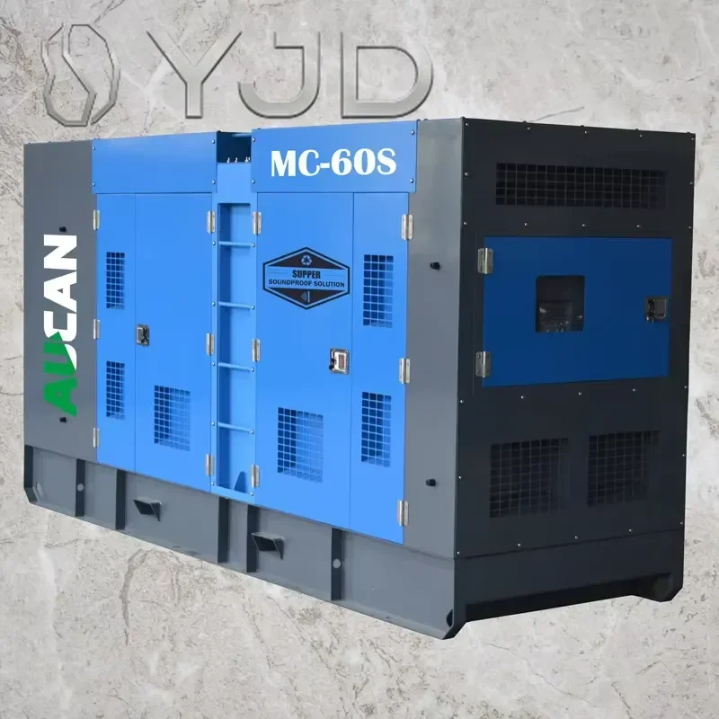 60kva Generator Set for Industrial Stamford Alternator Supper Silent Type for Home Backup and Business Use